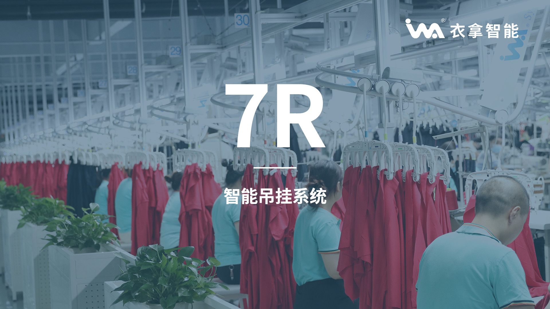 衣拿智能 | 7R系列智能吊掛系統(tǒng)（整廠(chǎng)規(guī)劃基礎(chǔ)）